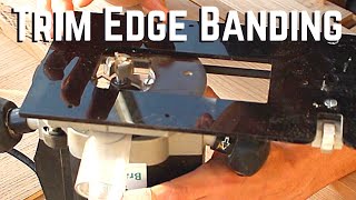 PERFECT Edge Banding amp Lipping with your router  flush trim like a pro [upl. by Neeron]