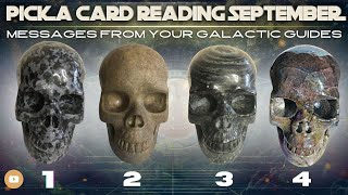 GALACTIC STARSEED MESSAGES FOR SEPTEMBER PICK A READING LIVE [upl. by Ress405]