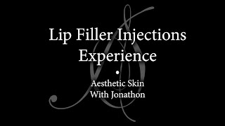 Lip Filler with Jonathon RN BSN [upl. by Sillig]