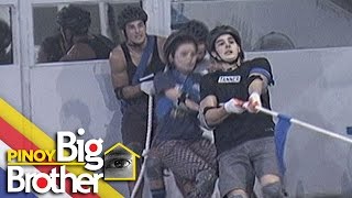 PBB 7 Day 139 Blue Team panalo sa tug of war laban sa Red Team [upl. by Mickelson]