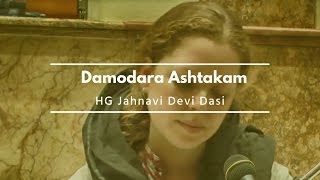 HG Jahnavi Devi Dasi  Damodar Ashtakam Budapest 2012 [upl. by Shae]