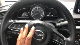 Mazda 3  How to turn onoff hazard lights [upl. by Ahsemaj691]