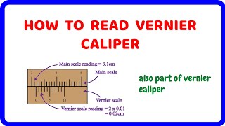 How to Read Vernier Caliper [upl. by Lenox]