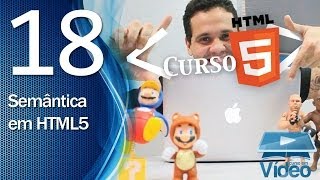 Curso de HTML5  18  Semântica em HTML5  by Gustavo Guanabara [upl. by Reffinej420]