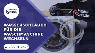 Wasserschlauch für die Waschmaschine wechseln Wie geht das [upl. by Xavier]