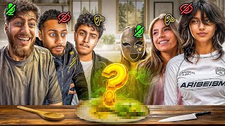 3 VS 3 AVEUGLE SOURD et MUET EN CUISINE ft Nico Flamby Aneyaris Nym et Cocotte REDIFF [upl. by Dnaltroc]