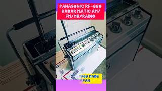 RF880f model Panasonic radio radar matic multiband receiver 1968s in Japanvintageradioyoutube [upl. by Nathaniel21]