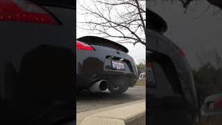 370Z Single Exit Straight Pipe Exhaust [upl. by Tiphany]