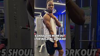 5 SHOULDER WORKOUTS that will give you BOLDER shoulders Upper body workout [upl. by Anoj]