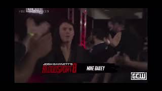 Mike Bailey vs Yuya Uemara GCW Bloodsport 8 highlights [upl. by Alyt862]