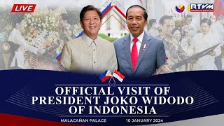 State Luncheon hosted for President Joko Widodo of Indonesia 01102024 [upl. by Harpp499]