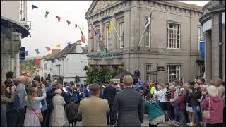 Helston Flora Day 2022  Early Morning Dance [upl. by Arfihs]