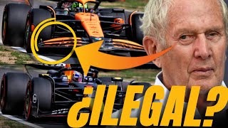 ¡FLEXIDRAMA La FIA responde a RED BULL que DUDA del ALERÓN de McLaren y Mercedes LO COMPARAMOS [upl. by Nahaj241]