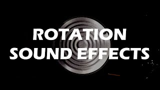 rOtation  impressive sound effects from rotating objects [upl. by Nauqyaj]