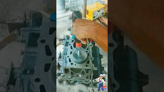 Amazing Technique Cylinder Honing shorts engine mechanic mechanical short viralshorts [upl. by Goody]