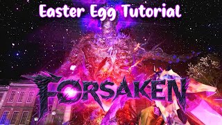 FULL FORSAKEN EASTER EGG TUTORIAL EASY GUIDE COLD WAR ZOMBIES [upl. by Attennaj1]