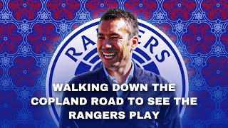 Walking Down the Copland Road to see the Rangers Play [upl. by Diraj]