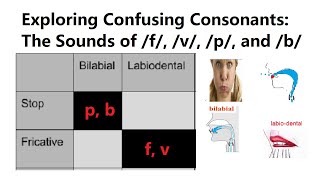 Fricatives f and v [upl. by Jacquie]