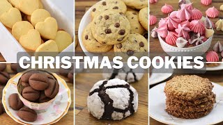 6 Easy Cookie Recipes for Christmas [upl. by Attehcram631]