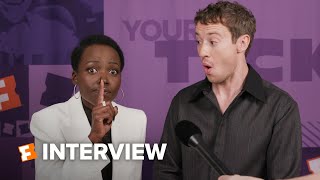 Lupita Nyongo and Joseph Quinn Gives Us Their Best “Shhhh” Face [upl. by Heimlich530]