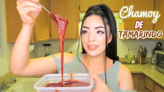 HOW TO MAKE HOMEMADE CHAMOY DE TAMARINDO [upl. by Ayardna]