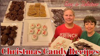 MAKING EASY AND DELICIOUS CANDY RECIPES FOR CHRISTMAS  MAKE HOMEMADE CHRISTMAS CANDY WITH US [upl. by Artemed]