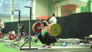 Clarence Kennedy 200kg x5 Back Squat Tallinn Sept 2013 [upl. by Garold877]