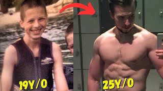 Delayed puberty transformation 98lb to 180lb  Kallmann Syndrome [upl. by Wittenburg919]