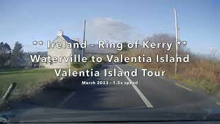 IRELAND  Wild Atlantic Way  Ring of Kerry  Waterville to Valentia Island  island tour [upl. by Noseimaj942]