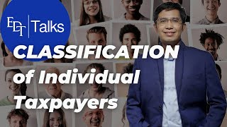 Classification of Individual Taxpayers [upl. by Ecilahs]