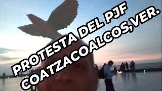 PROTESTA DEL PJF COATZACOALCOS V 80 [upl. by Ynohtnaed]