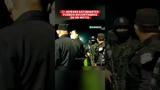 ultimahora 17 Jóvenes Estudiantes fuer0n enc0ntrad0s en Un Motel en el salvador 🚨 [upl. by Arvind872]