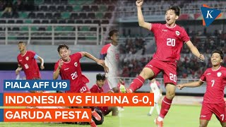 Piala AFF U19 Timnas Indonesia Vs Filipina 60 ArlyansyahIqbal Bersinar [upl. by Josephine520]