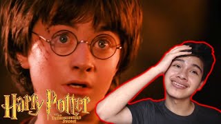 FIRST TIME WATCHING Harry Potter and the Sorcerers Stone MOVIE REACTION [upl. by Ymmaj]