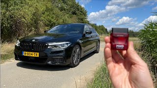 BMW 540i G30  LIVE TUNING on AUTOBAHN  STOCK vs STAGE 1 [upl. by Gabrielle]