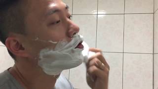 安全刮鬍刀Safety Razor 教學 How to Shave with a Safety Razor for Taiwan 2 [upl. by Umeko]