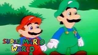 Super Mario World  A LITTLE LEARNING  Super Mario Brothers  Cartoons For Kids [upl. by Jakoba672]