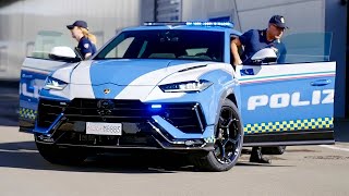 Lamborghini Urus POLICE – Italys Elite Police Supercar [upl. by Brote]