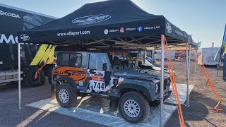 Dakar 2024 AlliSport Defender TD5 walk around [upl. by Pritchard543]