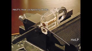 30 Closeup On How Lock Picking Works [upl. by Bonnibelle995]