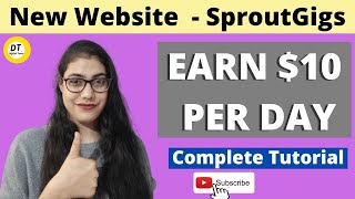 🤑Sproutgigs  Picoworkers  Picoworkers How To Work  Picoworkers Review  2022 DigitalTeam Hindi [upl. by Atsugua]