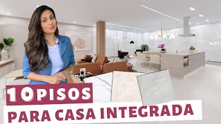 Dicas de Piso Para Casa Integrada  Larissa Reis Arquitetura [upl. by Arnuad399]