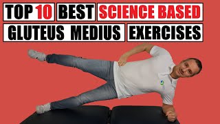 10 BEST Gluteus Medius Exercises  Science Based [upl. by Anniken]