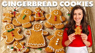 Easy amp Festive Gingerbread Cookies Recipe  Perfect Holiday Treat 🎄 [upl. by Aicenat]