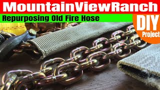 DIY  Repurposing Decommissioned Fire Hose [upl. by Oiramed350]