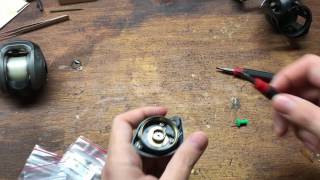 Bass Pro Shops Tourney Special reel review and bearings swap ABEC 7 vs ABEC 5 [upl. by Fagaly]