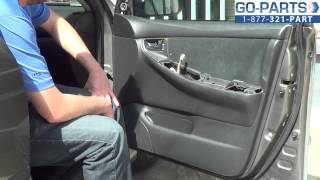 Replace 20032008 Toyota Corolla Power Window Switch How to Change Install 2004 2005 2006 2007 [upl. by Bosch]