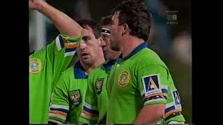 Rugby League  1996 Canberra Raiders vs Sydney City Roosters [upl. by Esalb166]