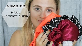 ASMR FR  Haul  Je teste Shein chuchotements  triggers [upl. by Cobbie]