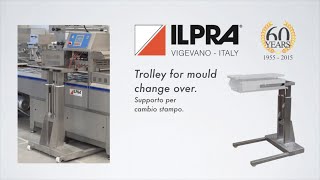 Foodpack  Ilpra  Trolley for mould change over [upl. by Akli]